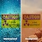 Signmission Radiation & Laser Sign, 7 in H x 10 in W, Plastic, Rectangle OS-2PACK-CR-P-710-L-10198 - alternate 6